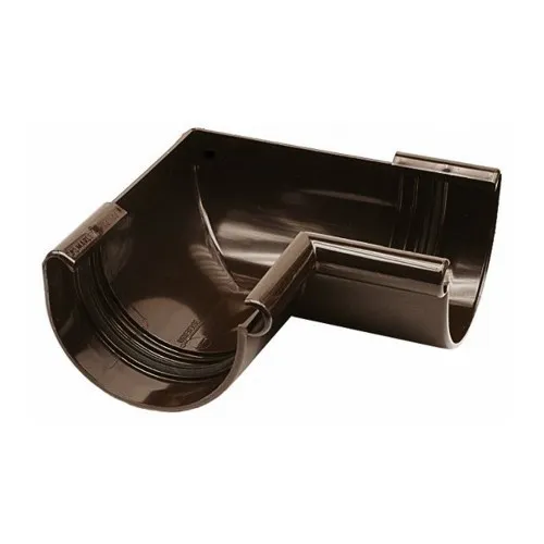 Roh žlabový Marley bílý 150mm vnitřní