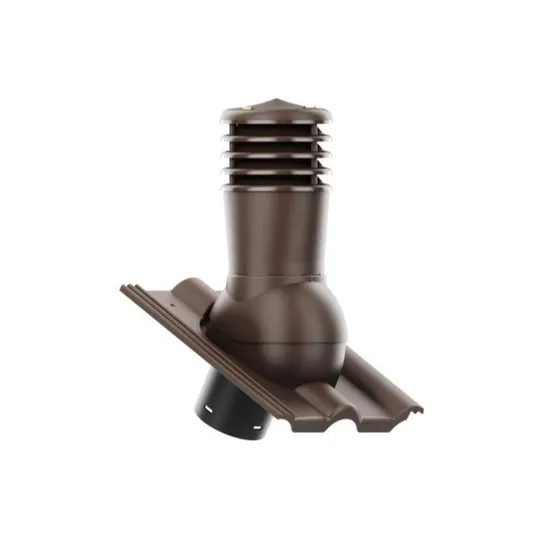 HPI - odvětrávací set pro betonovou krytinu, pr.150mm - černá