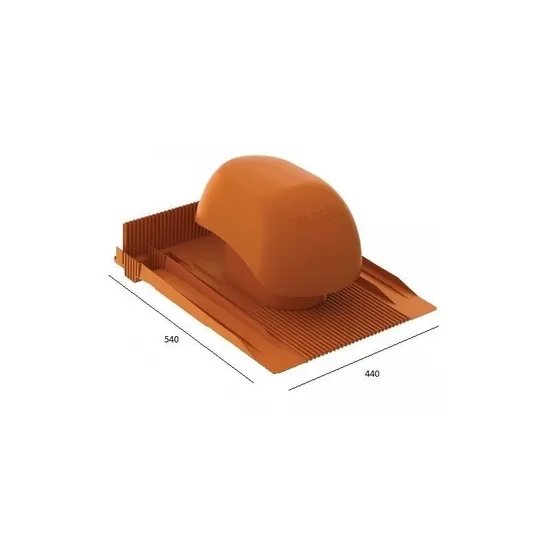 HPI - odvětrávací set univerzální s prodlouženou manžetou, pr.150mm - červená