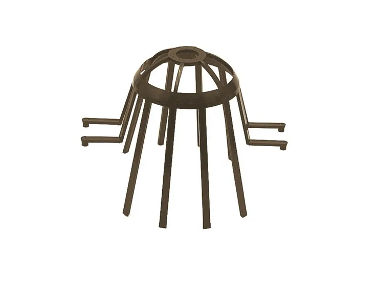 Lapač listí Marley hnědý 53mm 080833