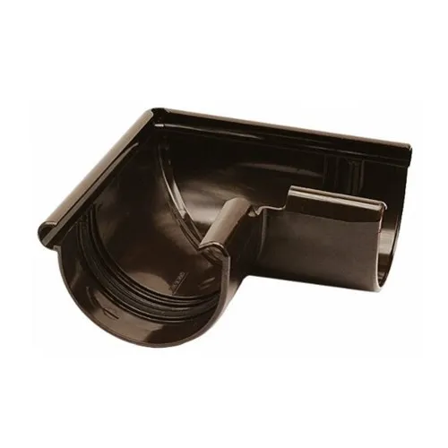 Roh žlabový Marley hnědý 100mm venkovní 75938