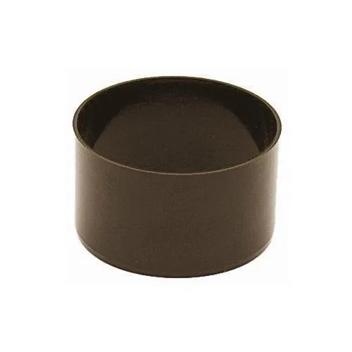 Spojka kolen Marley 100mm hnědá