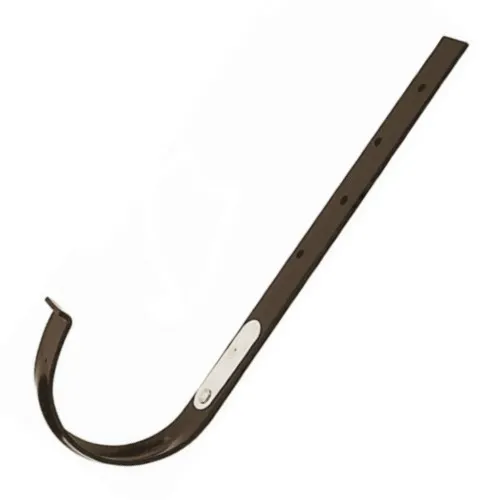 Hák žlabový Marley šedý 150mm rovný 71374