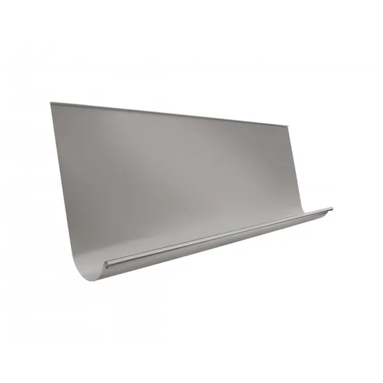 Okapový žlab nástřešní bílo hliník tmavý 650 mm, 4 m
