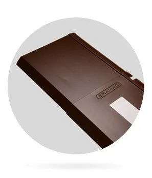 Bramac - okapnice plechová 2750mm - tmavě hnědá