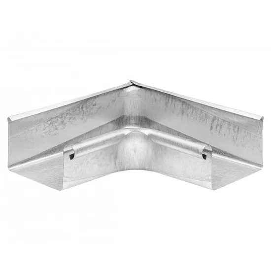 Roh žlabový PZ 330mm, vnitřní hranatý