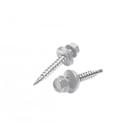Šroub samořezný pozink. 4,8x20mm stříbrná RAL9006