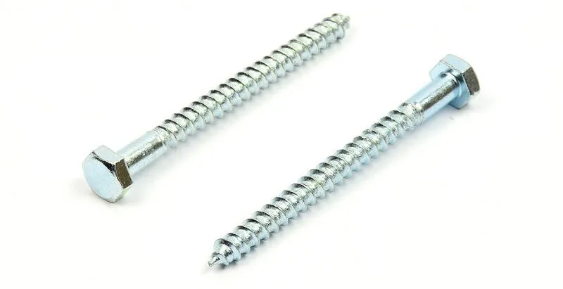 Vrut pozinkovaný 6x80mm na vlnovku, 6-ti hranná hlava