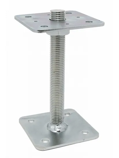 Rapi-Tec patka pilíře 110x110200mm, matice M24 přivařená, galv.zn.