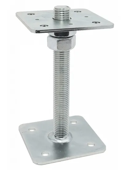 Rapi-Tec patka pilíře 110x110330mm, 2x volná matice M24, galv.zn.