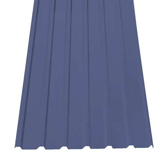 Trapezový plech SAT 18W NP polyester 0,5mm, RAL5010, stěnový profil