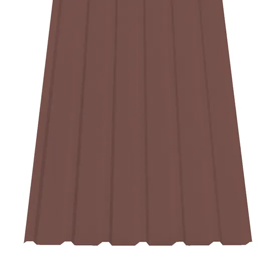 Trapezový plech SAT 18 NP TopMat® 0,5 cihlově červená RR750