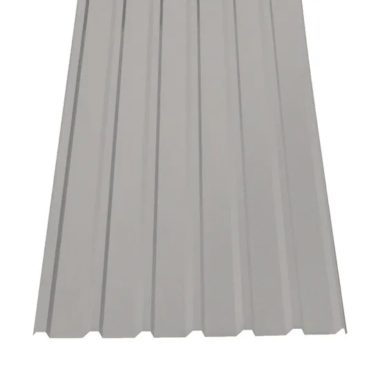 Trapezový plech SAT 18 NP polyester 0,63 šedobílá RAL9002