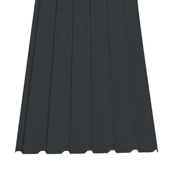 Trapezový plech SAT 18 NP polyester 0,5 černá RAL9005