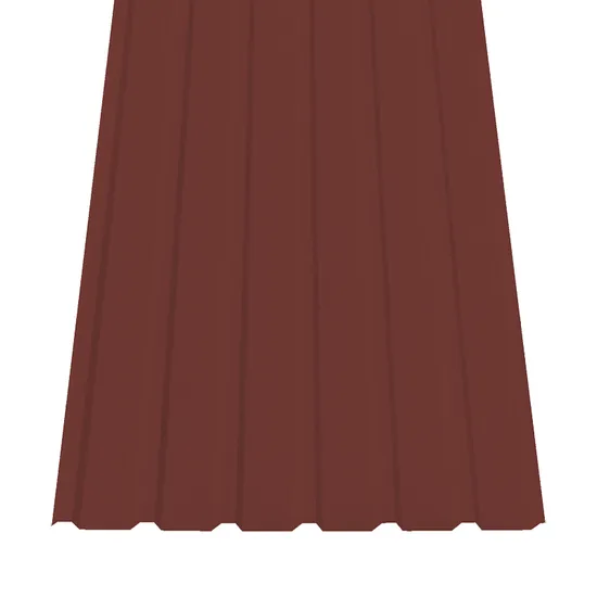 Trapezový plech SAT 18 NP satpur 0,5 višňová RR028