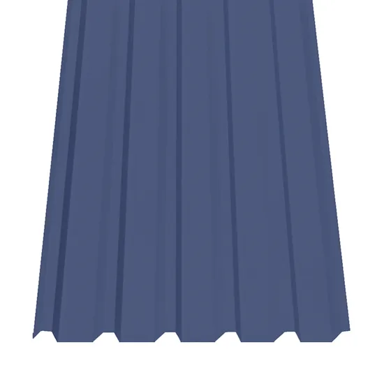 Trapezový plech SAT 35 polyester 0,5 modrá RAL5010