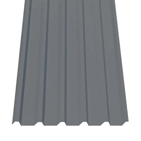 Trapezový plech SAT 35 polyester 0,5 šedý RAL7000