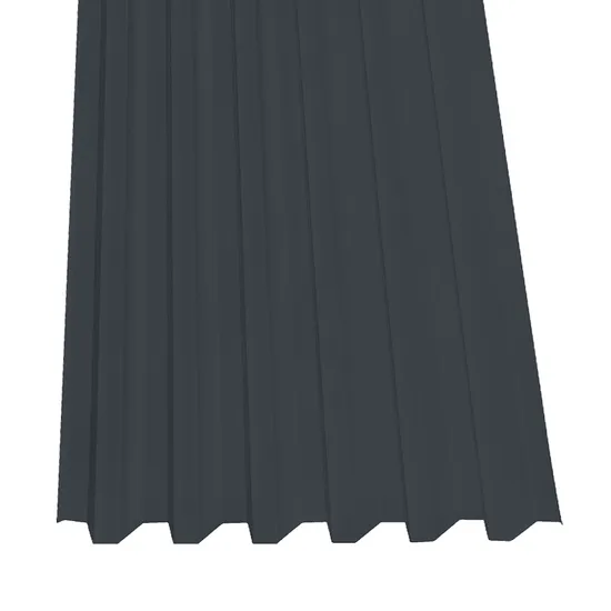 Trapezový plech SAT 40 polyester 0,5 antracit  RAL7016