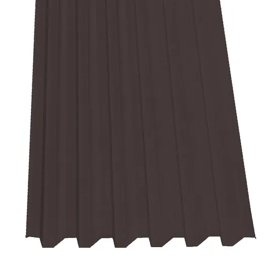 Trapezový plech SAT 40 polyester 0,5 tm. hnědá  RAL8017