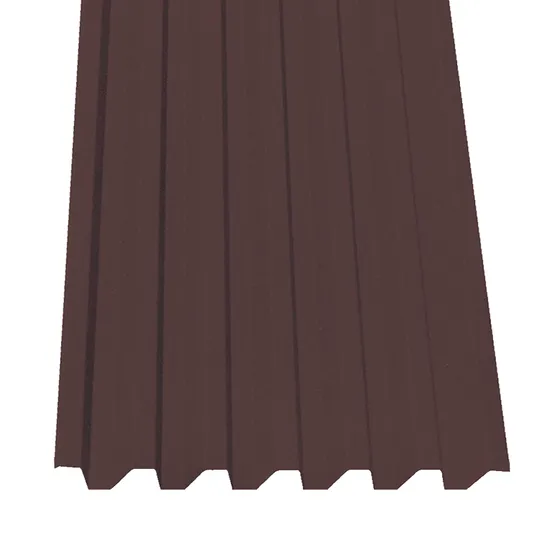 Trapezový plech SAT 40 TopMat® 0,5, tmavě hnědá RAL8017