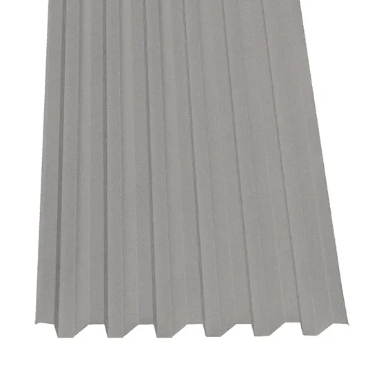 Trapezový plech SAT 40 polyester 0,75 šedobílá  RAL9002