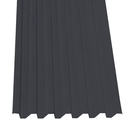 Trapezový plech SAT 40 polyester 0,5 černá  RAL9005