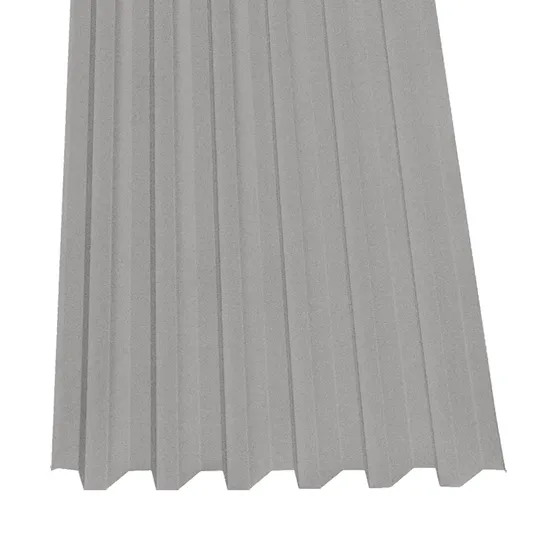 Trapezový plech SAT 40 polyester 0,75 stříbrná  RAL9006