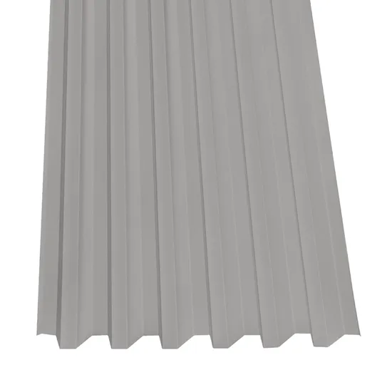Trapezový plech SAT 40 polyester 0,5 bílá  RAL9010