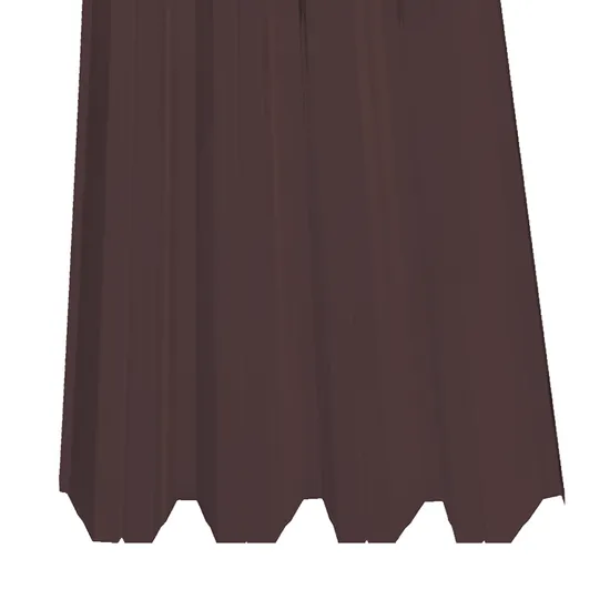 Trapezový plech SAT 50 polyester 0,75 hnědá RAL8017