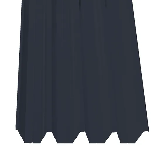 Trapezový plech SAT 50 polyester 0,5mm černá RAL 9005