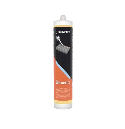 Berner - lepící a těsnící tmel Bernerfix bílý RAL9003, 290ml