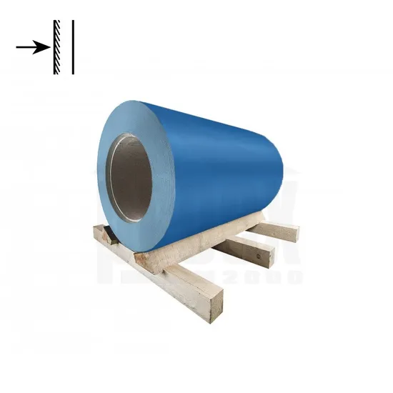 Svitek pozinkovaný tmavo modrý jednostranný RAL 5010 - 0,55x1250 mm