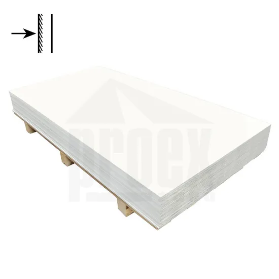 Lindab - tabule antická bílá jednostranná RAL9002 - 0,5x1250x2000mm