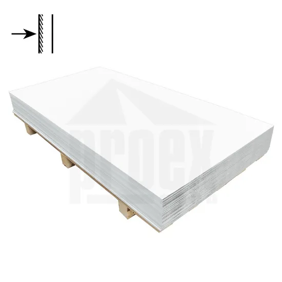 Lindab - tabule bílá jednostranná RAL 9010 - 0,6x1250x2000mm