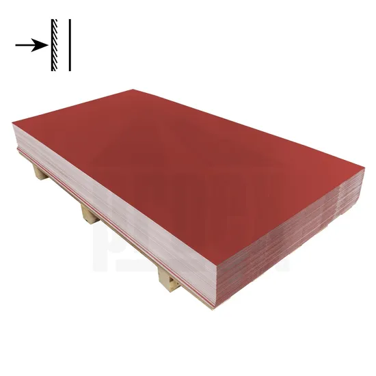 Tabule ocelově červená jednostranná RAL 3009 - 0,55x1250x2000mm