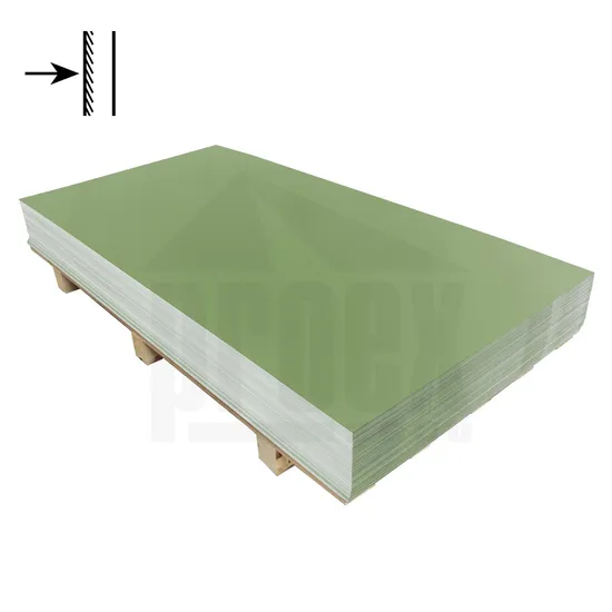Tabule trávově zelená jednostranná RAL 6011 - 0,55x1250x2000mm
