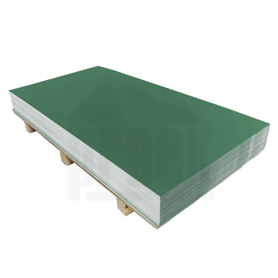 Poplastovaná tabule VIPLANYL zelený 660 RAL6000 - 1000x2000 mm
