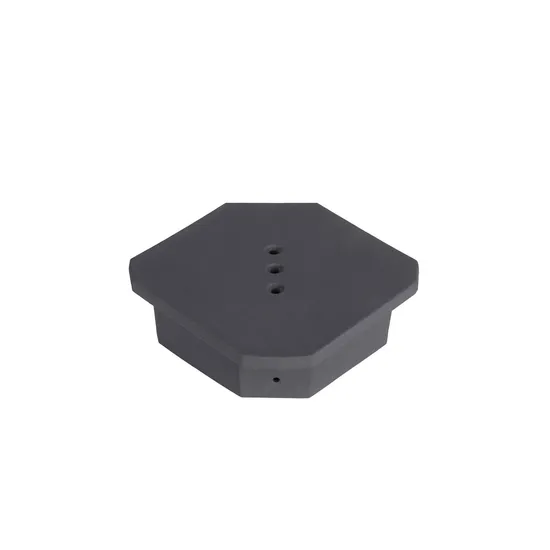 Univerzální ukončení hřebenáče design, basalt engoba