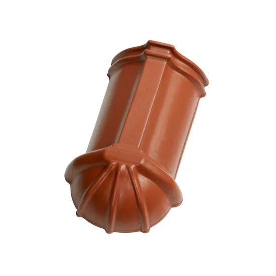 Hřebenáč koncový s kapkou Hranice 21cm černá engoba
