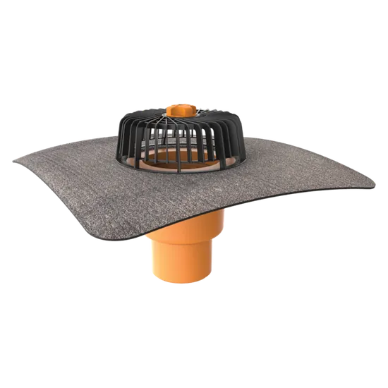 TW 75 BIT S, střešní vpusť svislá 75mm21cm s BIT manžetou