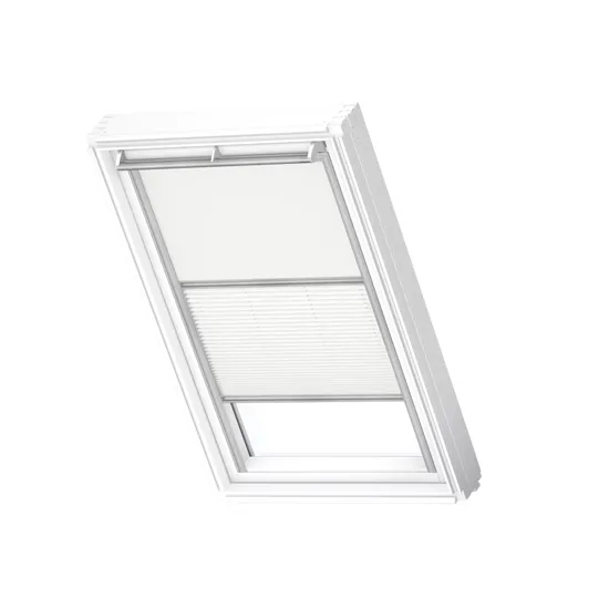 Roleta zatemňujícíplisovaná DFD1025 (bílá - bílá), pro MK08, Standard