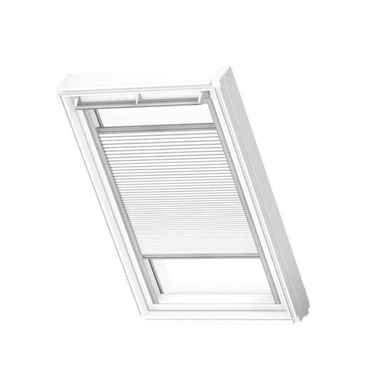 Roleta dvojitě plisovaná FHC1045 bílá, pro MK08, Standard