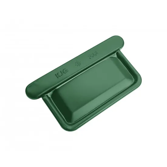 Čelo žlabové hranaté mechově zelené 330 mm