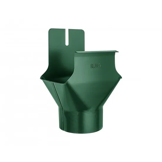 Kotlík žlabový hranatý mechově zelený 330/100 mm