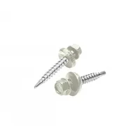 Šroub samořezný pozink. 4,8x19mm šedobílá RAL9002