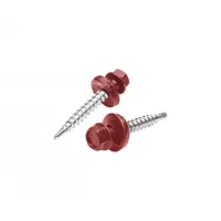Šroub samořezný pozink. 4,8x20mm rudá RAL3011