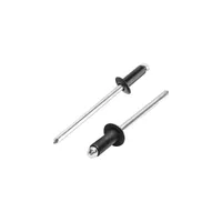 Nýt hliníkový 3,2x6mm trhací, černý RAL9005