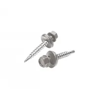 Šroub samořezný pozink. 4,8x19mm šedý hliník RAL9007