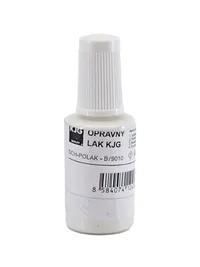 Opravná barva KJG bílá, RAL9010, 20 ml.