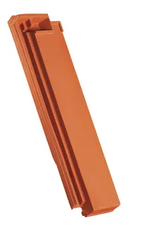 Domino - poloviční, vínově červená engoba